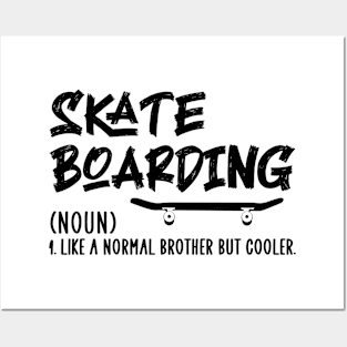 Skateboarding sport but cooler Posters and Art